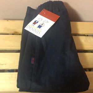 Dennis Uniform Girls Pants. Navy Anchor. Size G3